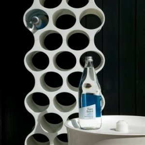 Flaschenregal Set Up solid weiß