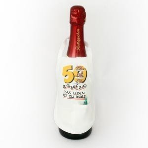 Flaschenschürze 50 * *Friss, sauf und fu