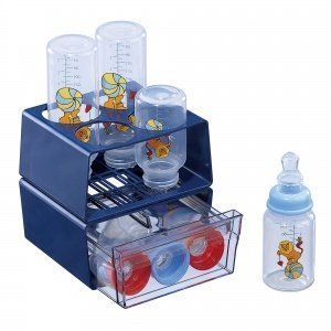 Flaschenständer mit Schublade