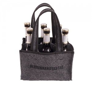 Flaschentasche aus Filz Bierträger