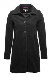 Flauschiger Woll-Mix Mantel