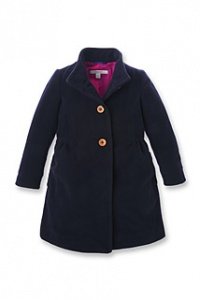 Flauschiger Woll-Mix Mantel