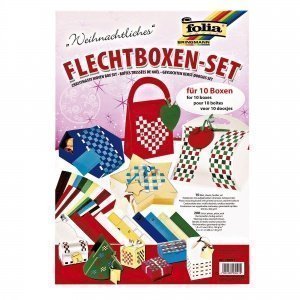 Flechtboxen-Set "Weihnachten"