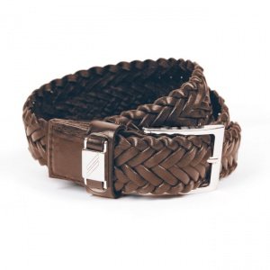 Flechtgürtel Daniel Hechter braun L 90 c