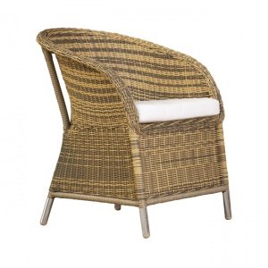 Flechtsessel Romantik, natur-meliert