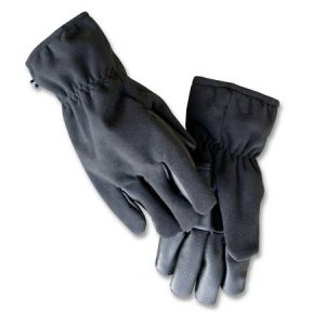 Fleece Fingerhandschuh Alpin schwarz (Ab
