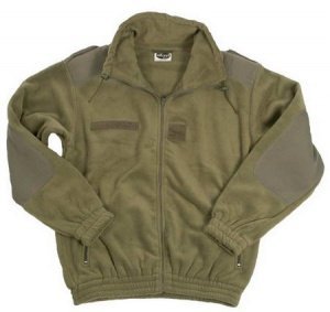 Fleece Jacke Kälteschutz oliv