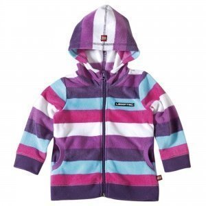 Fleece-Jacke mit Kapuze