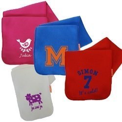 Fleece Schal - Baby mit Name