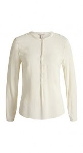 Fließende Viskose-Bluse