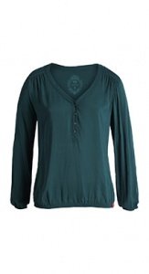 Fließende Viskose-Bluse