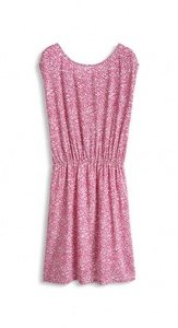 Fließendes Viskose-Print-Kleid