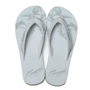 FlipFlop Silver, Gr. 36