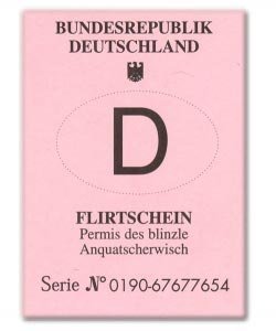 Flirtschein zum Geburtstag