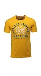 Flock-Print Baumwoll Shirt