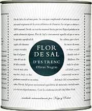 Flor de Sal aus Mallorca mit schwarzen O