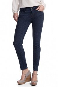 Floral gemusterte Jeans