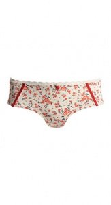 Florale Print-Panty