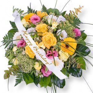 Florence und Schleife: Happy Birthday!