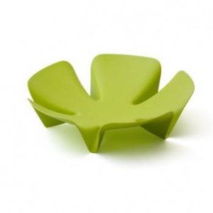 Flower Fruit Tray Obstschale L grün