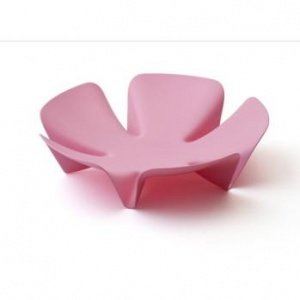 Flower Fruit Tray Obstschale L pink