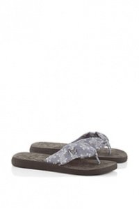 Flower Slip Slop + Textil-Riemchen