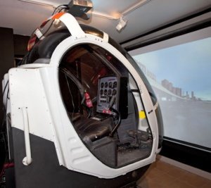 Flugsimulator Typ Helikopter Schweiz 300