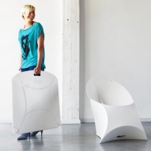 Flux Chair pure white