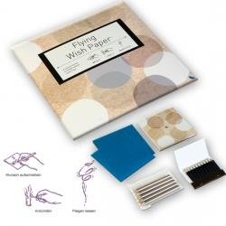 flying wish paper circles