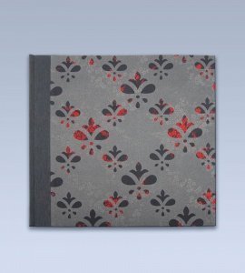 FOTOALBUM SCHWARZ-ROT