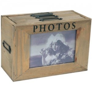 FOTOBOX FOTOALBUM HOLZBOX