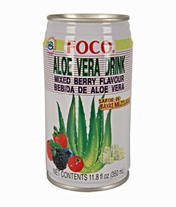 Foco Aloe Vera Getränk ?Waldbeeren? (350