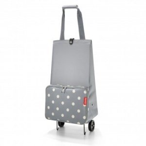 Foldable Trolley grey dots