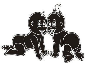 Folie - Babys - auf Wunsch mit individ. 