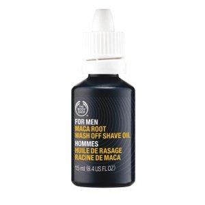 For Men Maca Root Wash Off Shave Oil