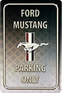 Ford Mustang Parking Only