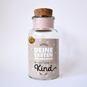 Flaschenpost Deine ersten Meilensteine