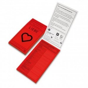 Formularblock Liebe
