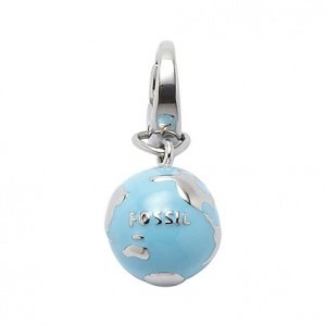 Fossil Charm Weltkugel JF87704040