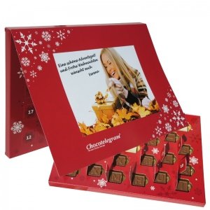 Foto-Adventskalender mit Ihrem Schokotex