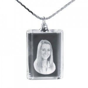 Foto-Anhänger Glasrechteck