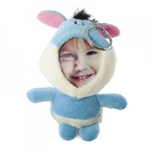 Foto-Puppen Schlüsselanhänger Eselchen