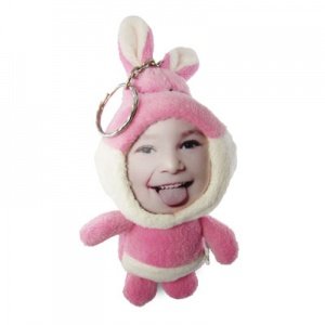Foto-Puppen Schlüsselanhänger Hasie
