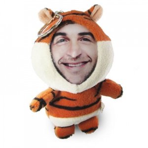 Foto-Puppen Schlüsselanhänger Tiger