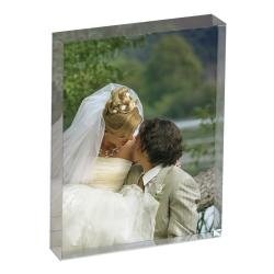 Foto auf Glas - farbig mittel