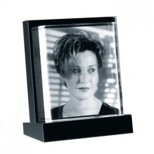 Foto im Glas mit Sockel