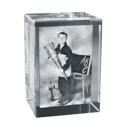 Foto in Glas - Glasblock Hochformat ohne