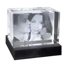 Foto in Glas - Glasblock Querformat ohne