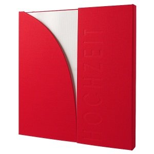 Fotoalbum Manila, groß, rot
