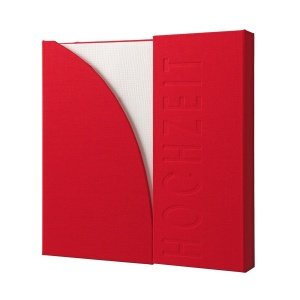 Fotoalbum Manila, klein, rot